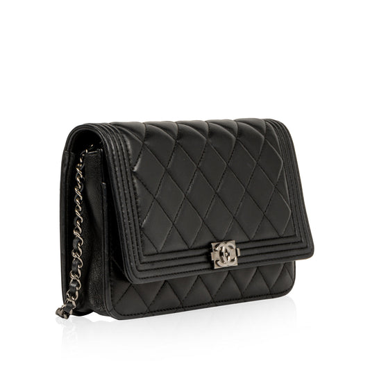 Chanel Boy Wallet on Chain