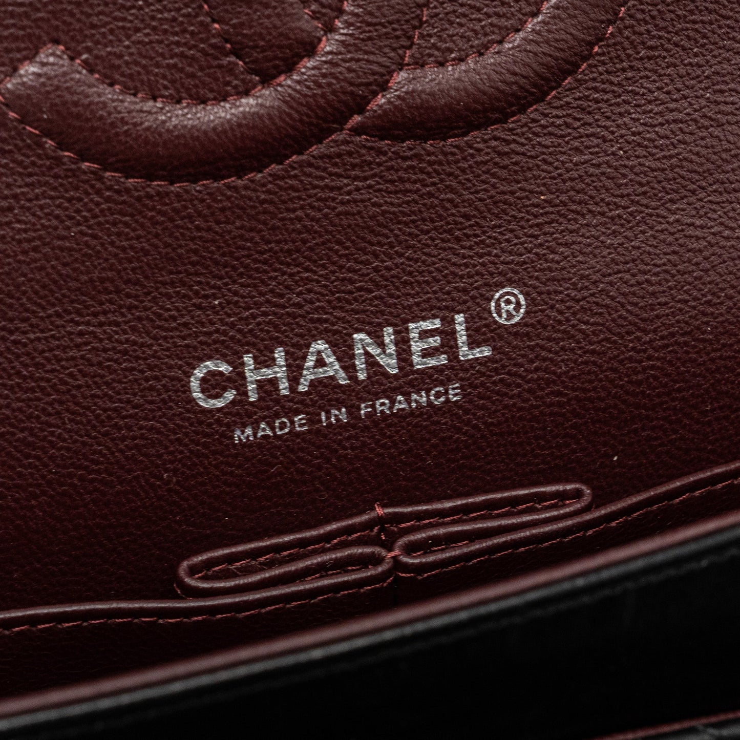 Chanel medium classic double flap bag lambskin black