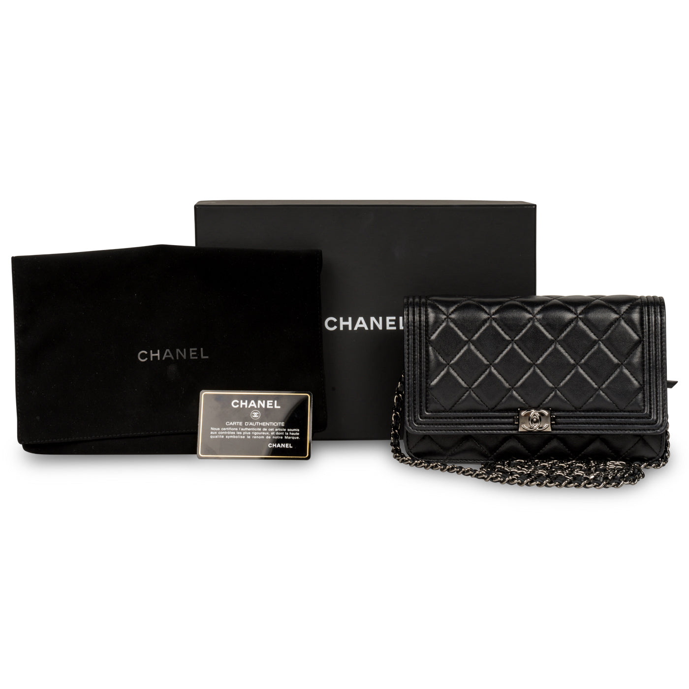 Chanel Boy Wallet on Chain