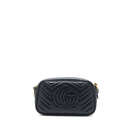 Gucci GG Marmont Camera Bag Black Brushed
