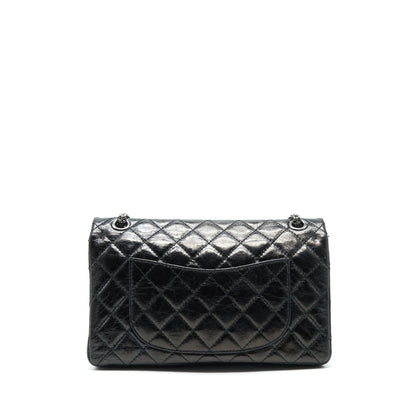 Chanel 2.55 226 reissue double Flap bag Calfskin black