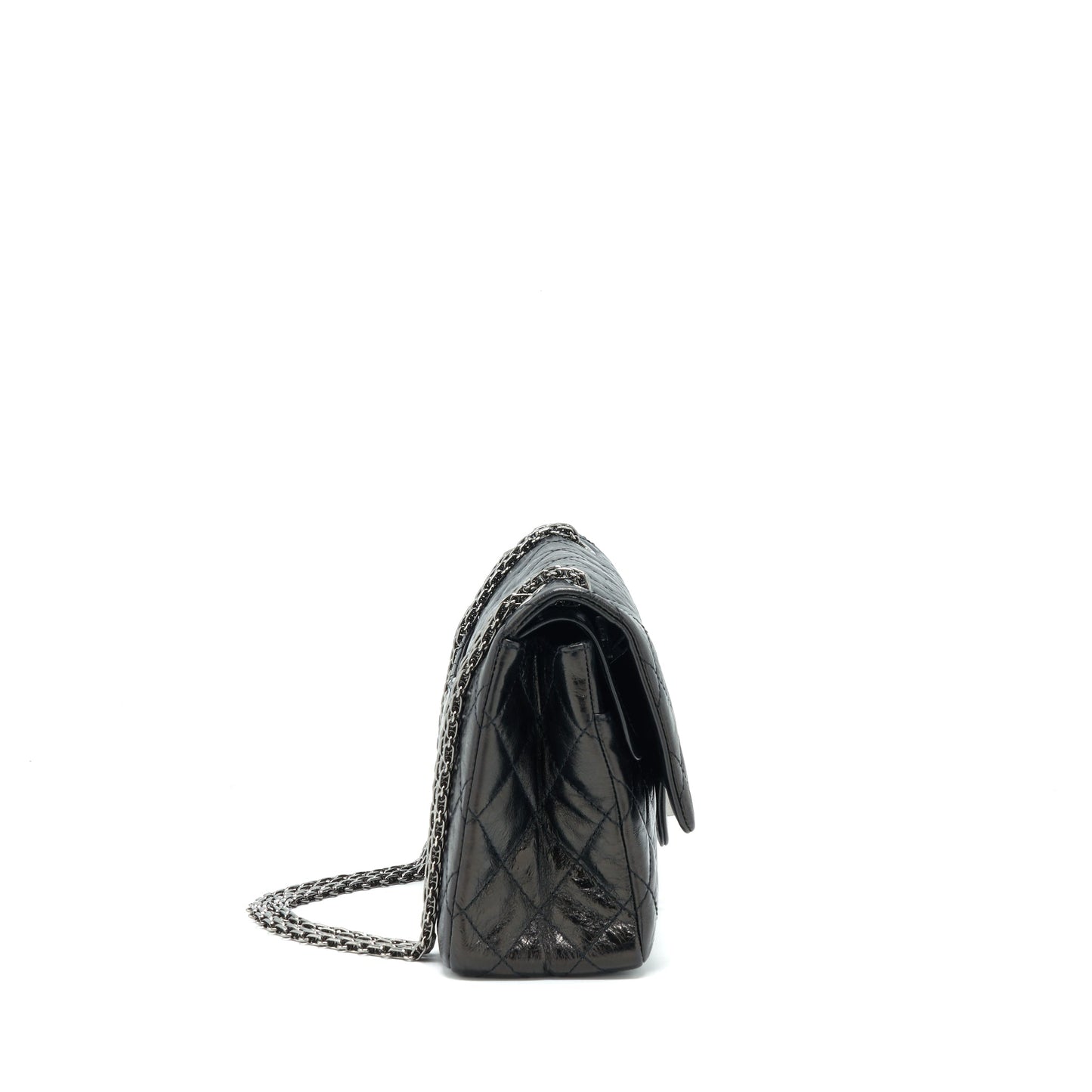 Chanel 2.55 226 reissue double Flap bag Calfskin black