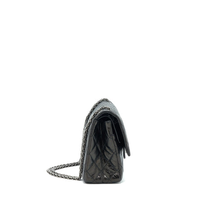 Chanel 2.55 226 reissue double Flap bag Calfskin black