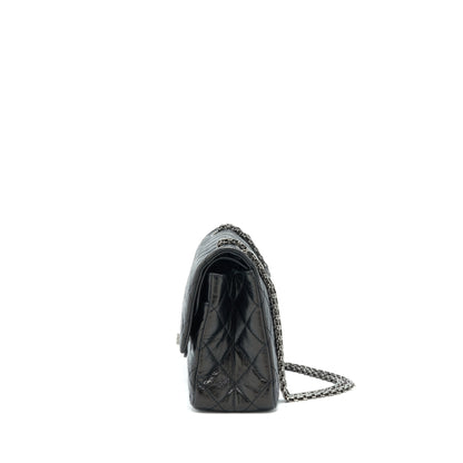 Chanel 2.55 226 reissue double Flap bag Calfskin black
