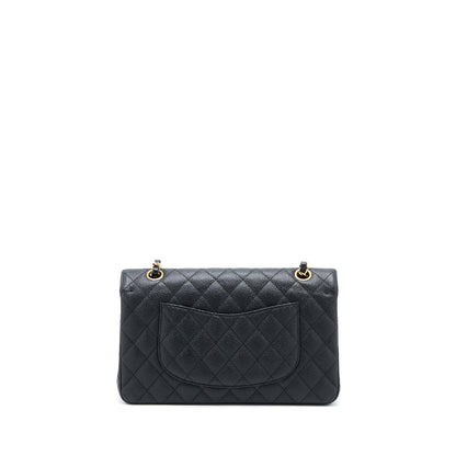 Chanel Medium Classic Double Flap Bag Caviar Black