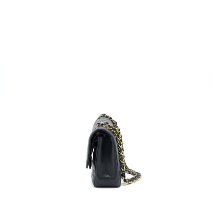 Chanel Medium Classic Double Flap Bag Caviar Black