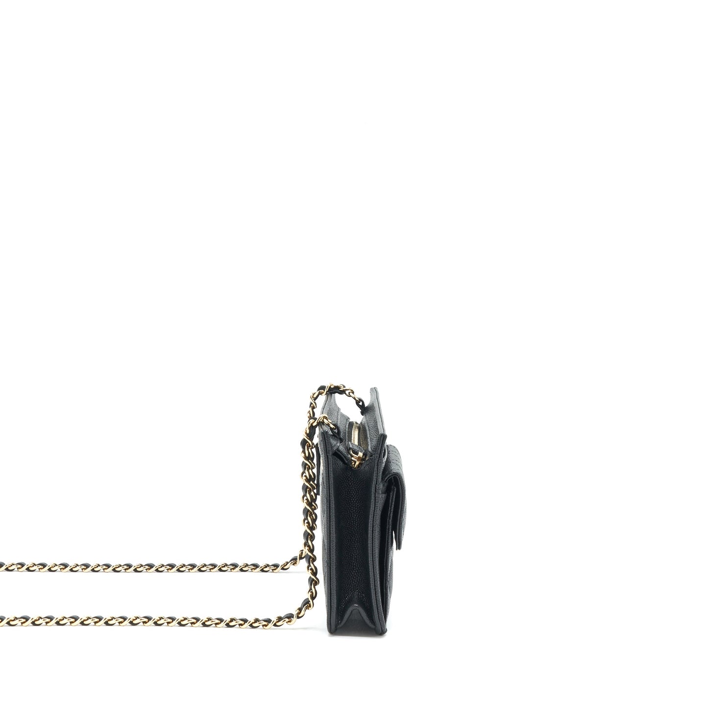 Chanel Mini Crossbody Bag Caviar Black