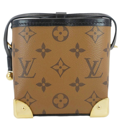 LOUIS VUITTON Noe Monogram Reverse Canvas Purse Brown