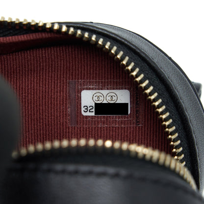 Chanel 22S Heart Belt Bag Lambskin Black L