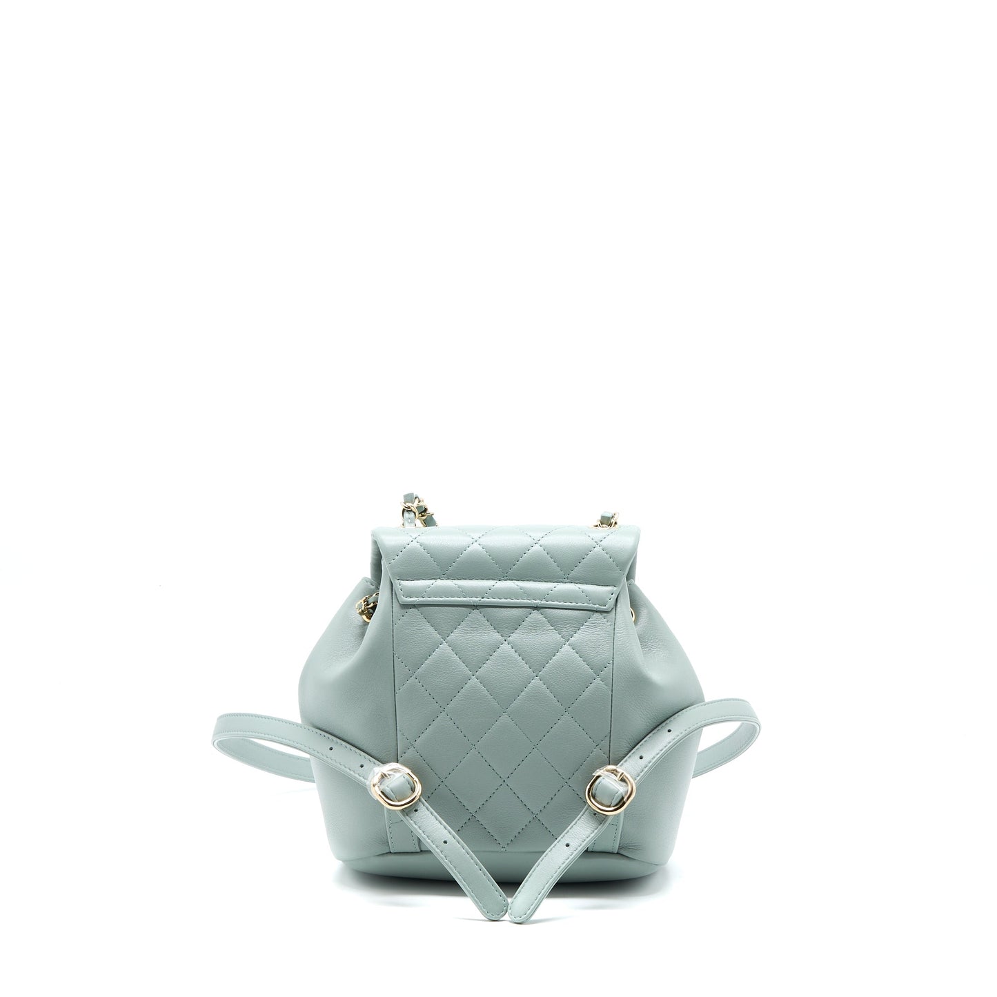 Chanel 23C Duma Mini Backpack Calfskin Light Grey L (Microchip)