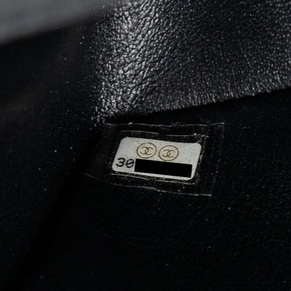 Chanel Mini 2.55 reissue flap bag aged calfskin black