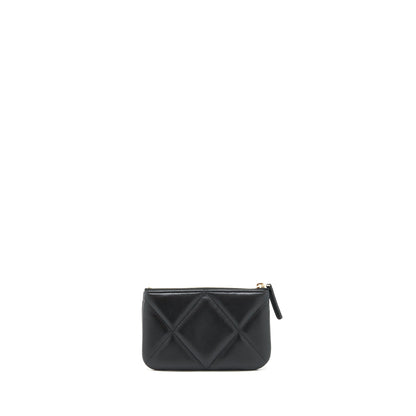 Chanel 19 Mini Pouch Lambskin Black