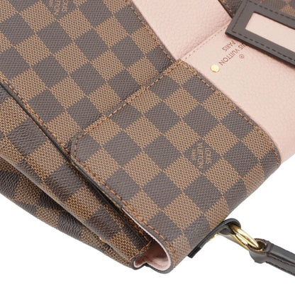 LOUIS VUITTON Bond Street MM Damier Ebene Crossbody Bag Magnolia
