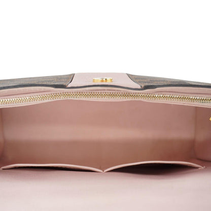 LOUIS VUITTON Bond Street MM Damier Ebene Crossbody Bag Magnolia