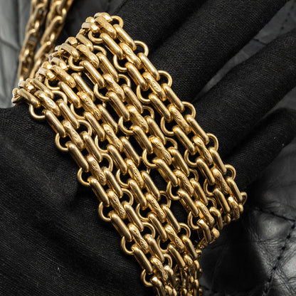 Chanel Maxi 2.55 reissue flap bag aged calfskin Black