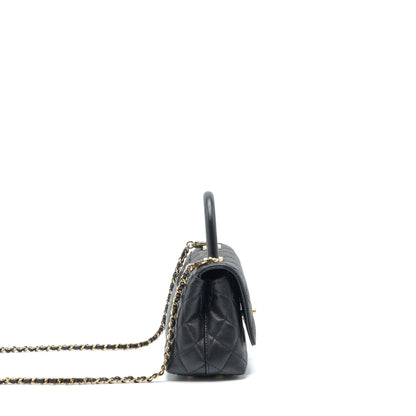 Chanel Mini Coco Handle 20cm Caviar Black L