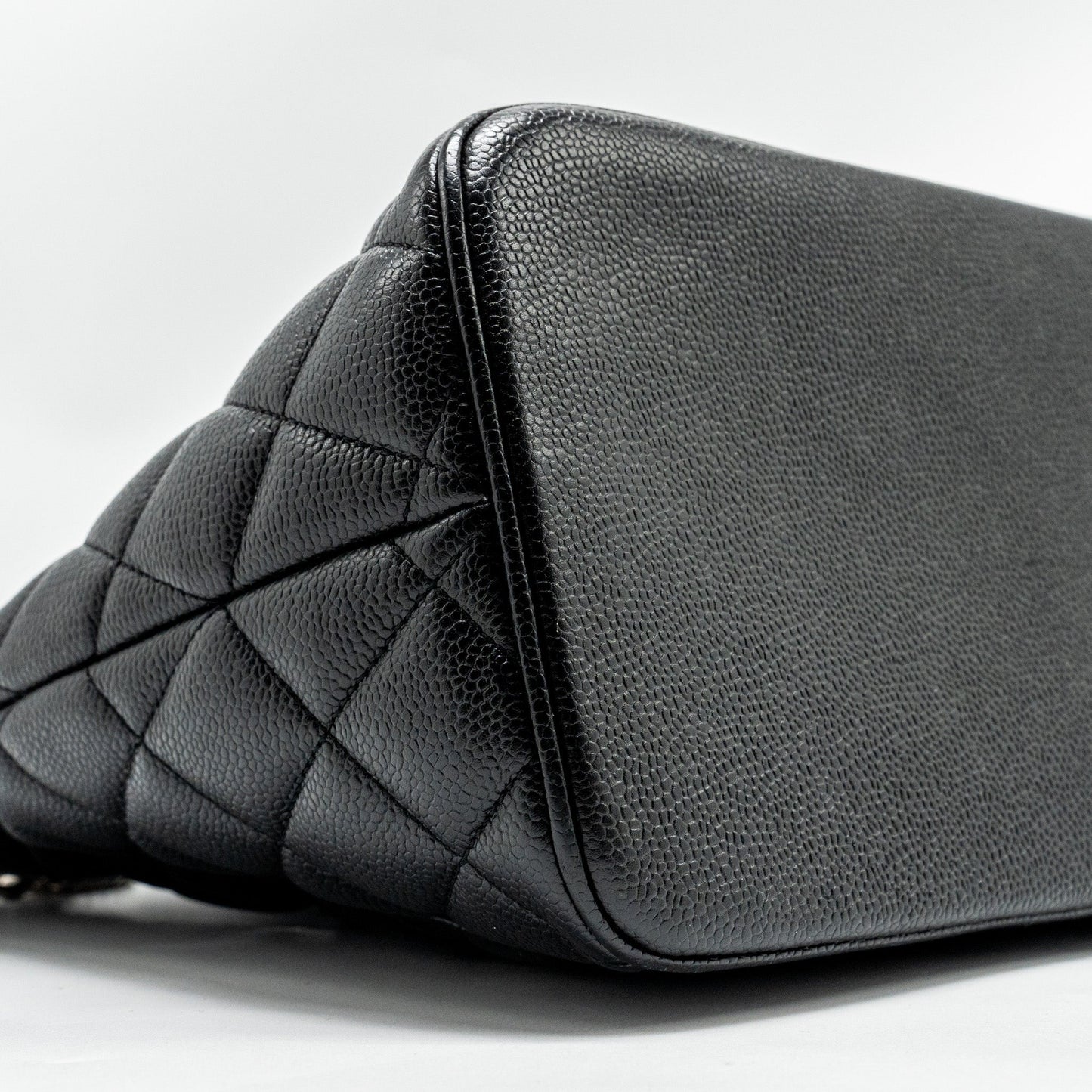 Chanel Medallion Tote Bag Caviar Black