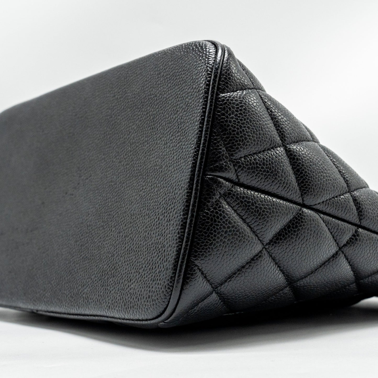 Chanel Medallion Tote Bag Caviar Black