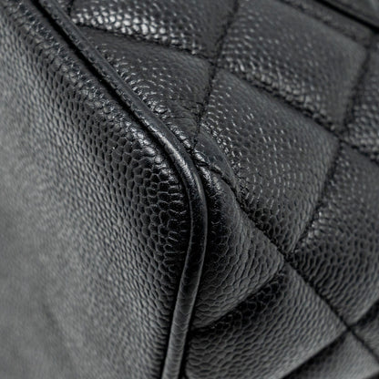 Chanel Medallion Tote Bag Caviar Black