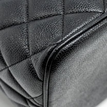 Chanel Medallion Tote Bag Caviar Black
