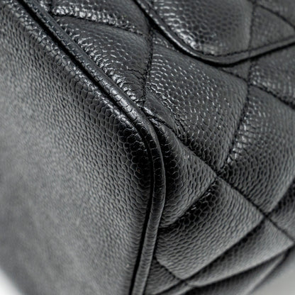 Chanel Medallion Tote Bag Caviar Black