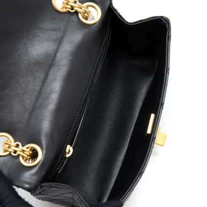 Chanel Mini 2.55 Reissue Flap Bag Aged Calfskin Black Brushed  (Microchip)