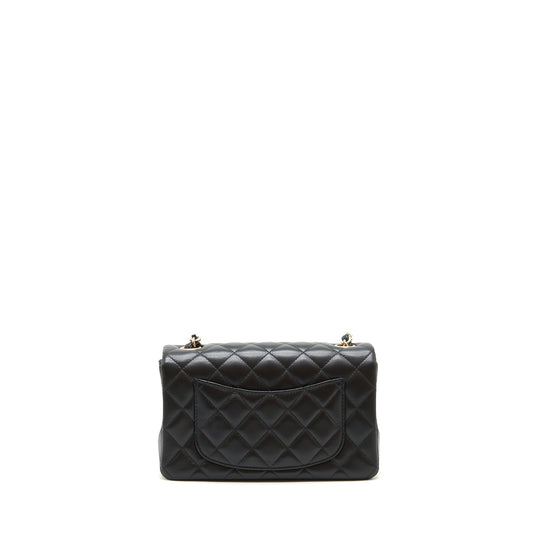 Chanel Mini rectangular flap Bag Lambskin Black L
