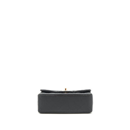 Chanel Mini rectangular flap Bag Lambskin Black L