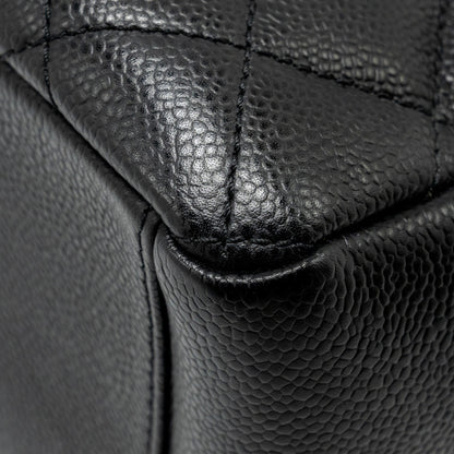 Chanel Petit Shopping Tote Bag Caviar Black