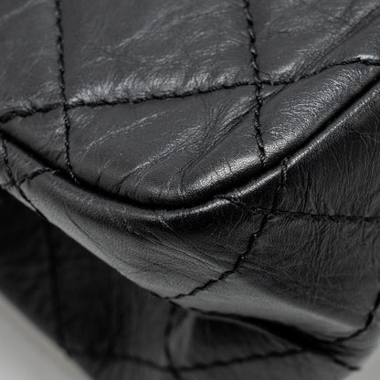 Chanel 2.55 227 Reissue Flap Bag Aged Calfskin Black Ruthenium Hardware