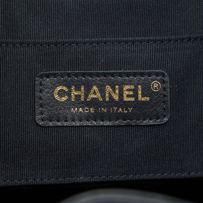 Chanel 22C mini Duma backpack calfskin Black L