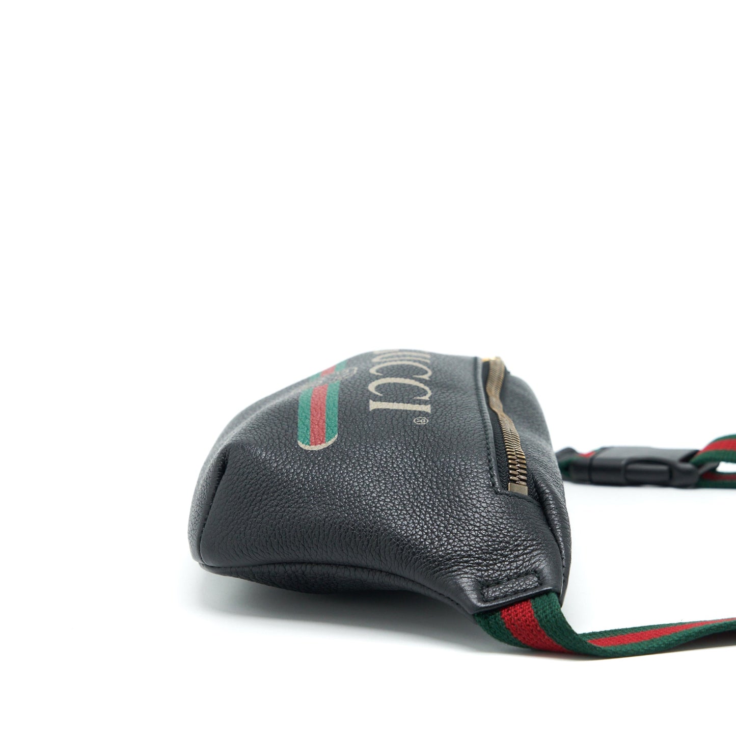 Gucci Mini Gucci Print Belt Bag Black