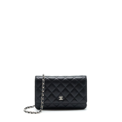 Chanel Classic Wallet On Chain Caviar Black