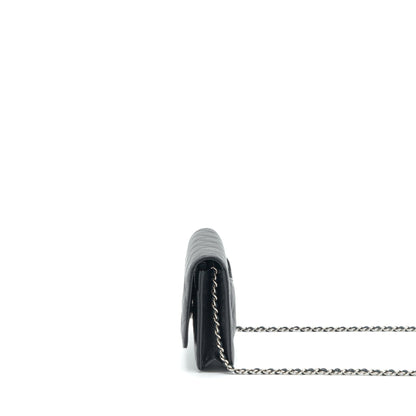 Chanel Classic Wallet On Chain Caviar Black
