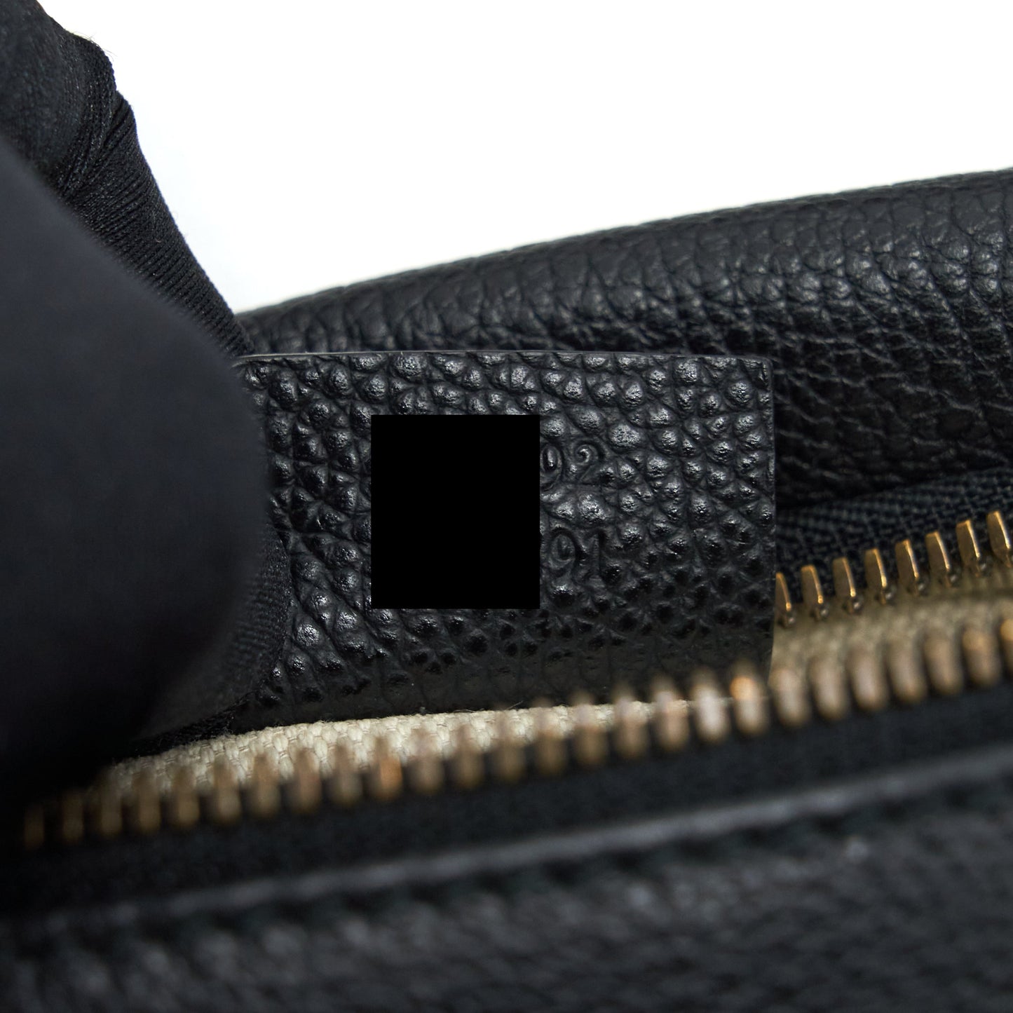 Gucci Mini Gucci Print Belt Bag Black