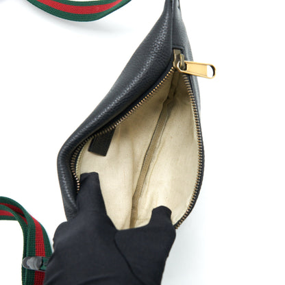 Gucci Mini Gucci Print Belt Bag Black