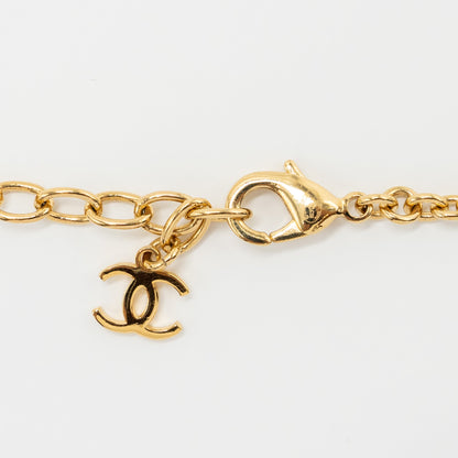 Chanel Heart Shape Chocker/Necklace with Pearl Gold Tone