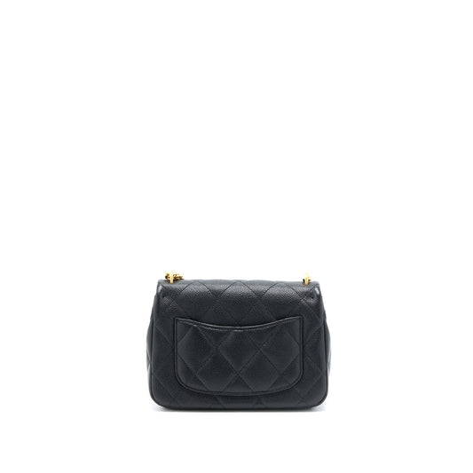 Chanel 23P Coco Love Flap Bag Caviar Black  (Microchip)