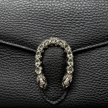 Gucci Dionysus Mini Chain Bag Calfskin Black SHW