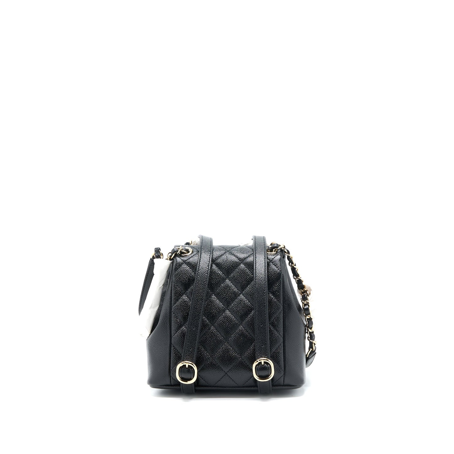 Chanel 23P Mini Triple Pack Backpack Caviar Black L (Microchip)