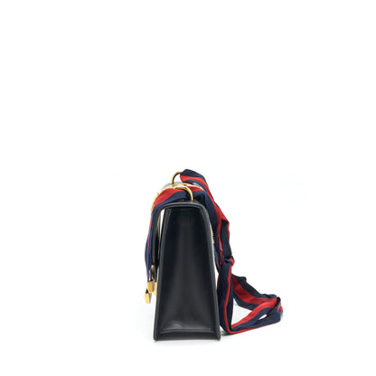 Gucci Small Sylvie Shoulder Bag Black