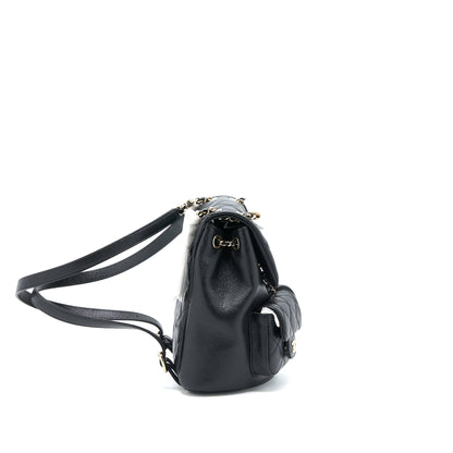 Chanel 23P Triple Pack Backpack Caviar Black L (Microchip)