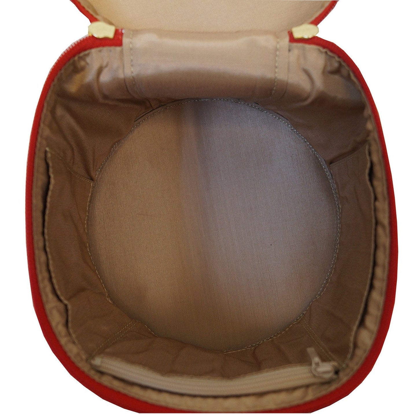 Burberry Nova Check Plaid Pattern Canvas Vanity Bag