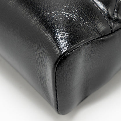Chanel Mini 31 bag Shiny Calfskin Black L (Microchip)