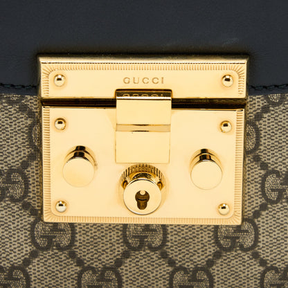 Gucci Web Padlock Crossbody Bag