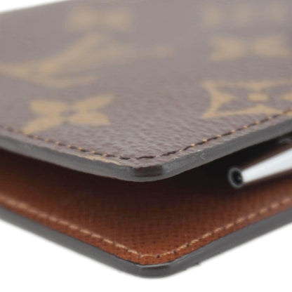 LOUIS VUITTON Agenda PM Monogram Canvas Planner Cover Brown