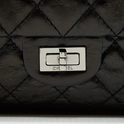 Chanel 2.55 226 reissue double Flap bag Calfskin black