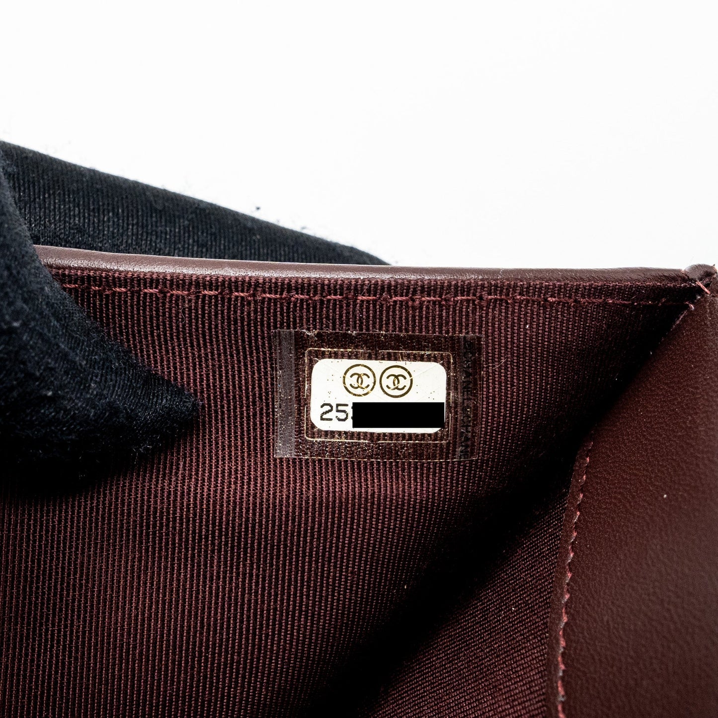Chanel Long Wallet lambskin Black