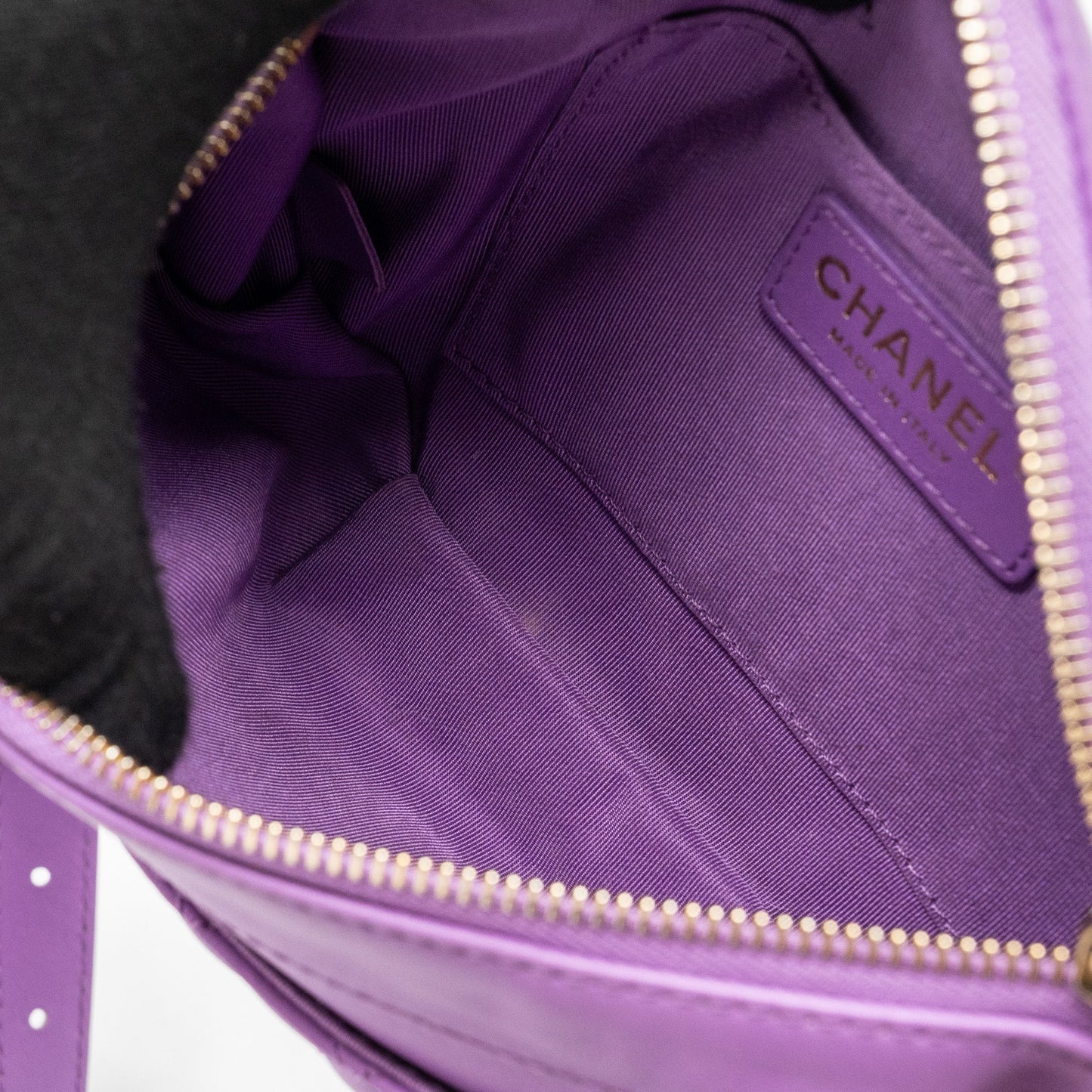 Chanel Belt bag Lambskin Purple L