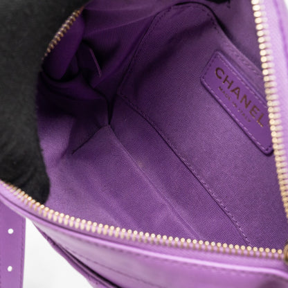 Chanel Belt bag Lambskin Purple L